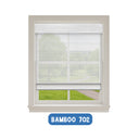 Smart Motorized Woven Wood Shades – 70% Light Filtering Viaura