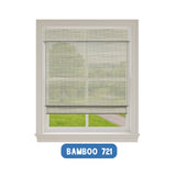 Smart Motorized Woven Wood Shades – 70% Light Filtering Viaura