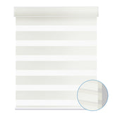 Smart Motorized 100% Blackout Zebra Shades 95mm Slate