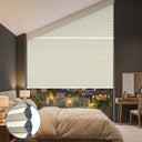 Smart Motorized Blackout Trapezoid Cellular Shades Eoza