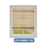 Smart Motorized Blackout Woven Wood Shades