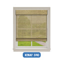 Smart Motorized Woven Wood Shades – 70% Light Filtering Viaura