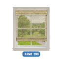 Smart Motorized Woven Wood Shades – 50% Light Filtering Viaura
