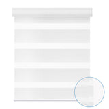 Smart Motorized Zebra Shades 85% Blackout 95mm Dune