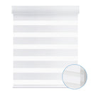 Smart Motorized 100% Blackout Zebra Shades 95mm Slate