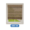 Smart Motorized Woven Wood Shades – 70% Light Filtering