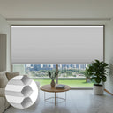 Smart Motorized Blackout Cellular Shades Solin