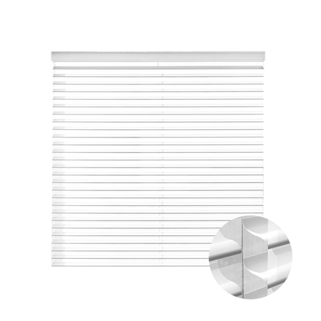 Smart Motorized Shangri-La Sheer Shades 60% Blackout